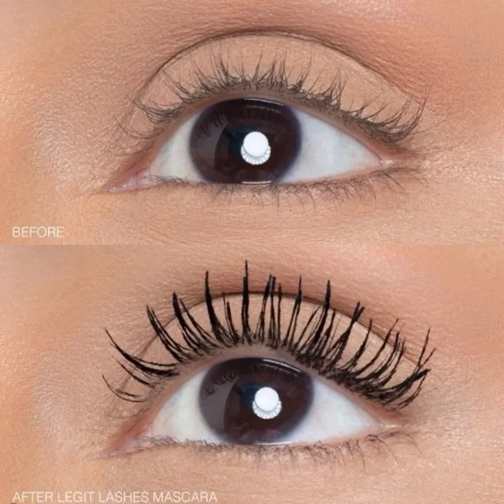 Huda Beauty Legit Lashes Double-Ended Volumizing and Lengthening Mascara NWT